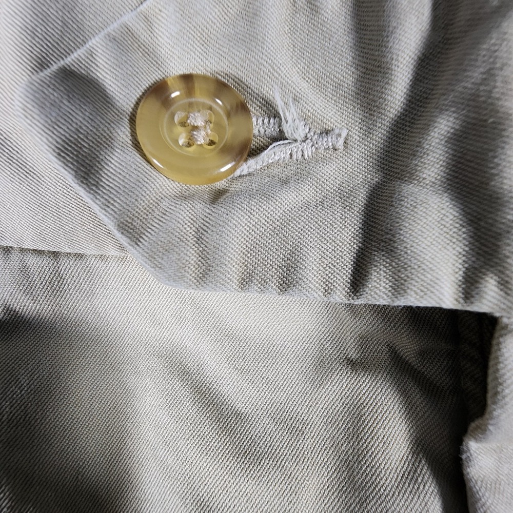 Bill's Khakis Chino Pants Men 38x26 Beige Pleated Cuffed Classic M2P Made USA - Picture 7 of 16